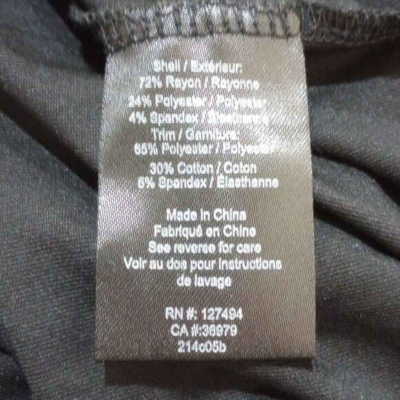 NEW! Heartloom X Revolve Black Knit Tank Dress Mesh Shoulder Trim Side Slit - S - Picture 9 of 9